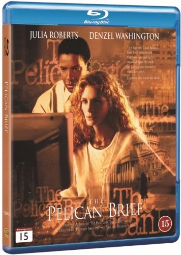 Cover for Julia Roberts / Denzel Washington · The Pelican Brief (Blu-ray) (2009)