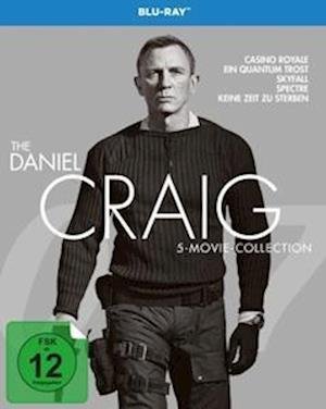 Cover for Daniel Craig · James Bond - The Daniel Craig 5-Movie-Collection (Blu-ray) (2022)