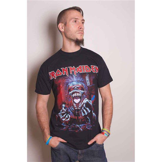 Iron Maiden Unisex T-Shirt: A Read Dead One - Iron Maiden - Produtos - Global - Apparel - 5055295345355 - 