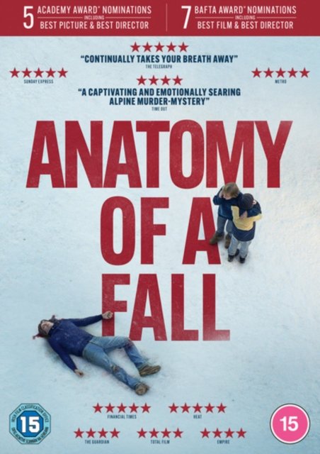Cover for Justine Triet · Anatomy Of A Fall (DVD) (2024)
