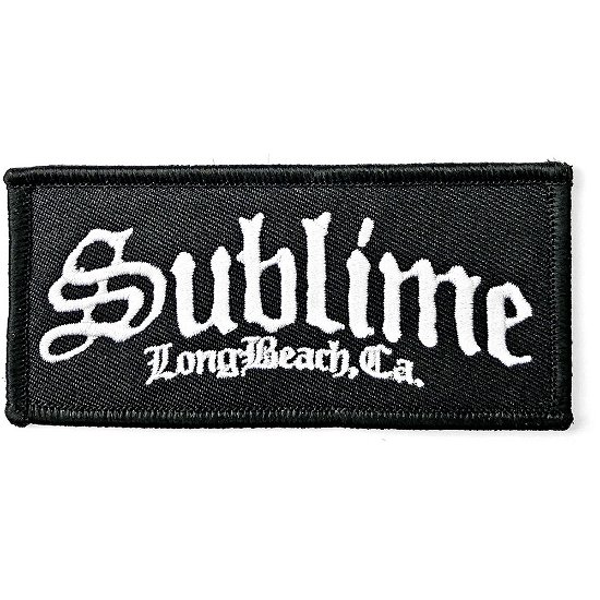 Cover for Sublime · Sublime Standard Woven Patch: C.A. Logo (Patch)