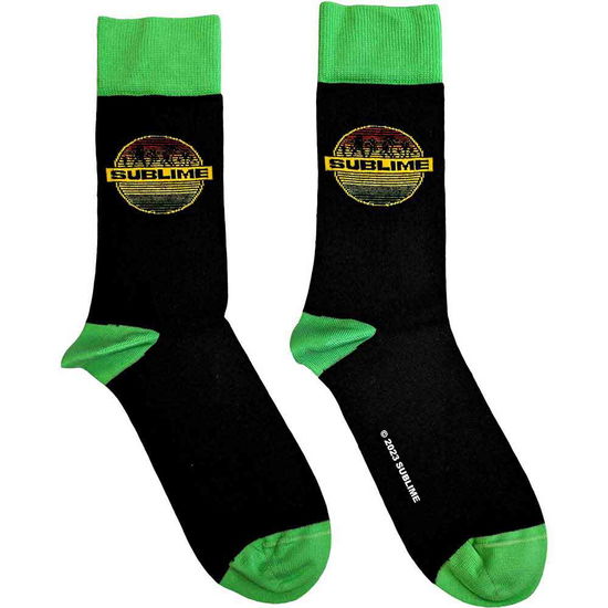 Cover for Sublime · Sublime Unisex Ankle Socks: Circle Logo (UK Size 7 - 11) (Klær) [size M]