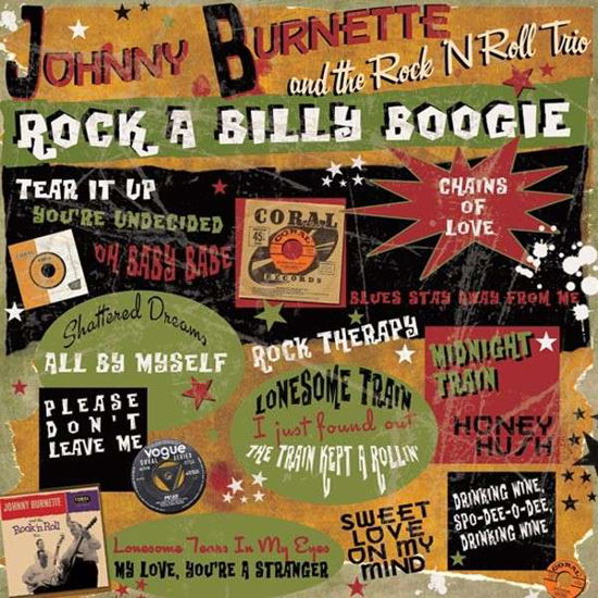 Cover for Burnette Johnny And The Rock 'N Roll Trio · Rock a Billy Boogie (LP/CD) [P edition] (2014)