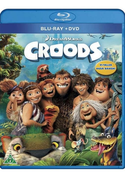 Cover for Dreamworks · Croods (Blu-ray) [Blu-ray+DVD edition] (2013)