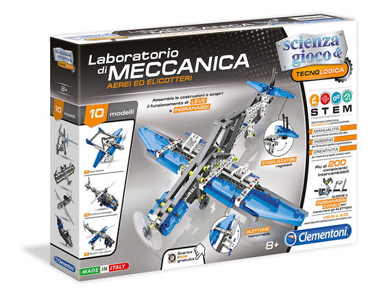 Cover for Clementoni: Scienza E Gioco · Laboratorio Di Meccanica - Aereo E Elicotteri (MERCH)