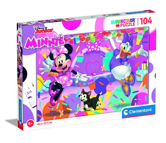 Cover for Clementoni · Puslespil Minnie, Super 104 brikker (Jigsaw Puzzle) (2023)