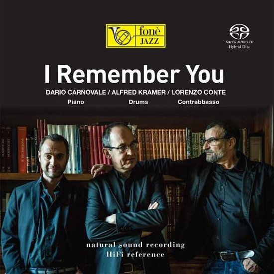 Cover for Carnovale, Dario / Kramer Alfredo / Conte Lorenzo · I Remember You (CD) (2019)