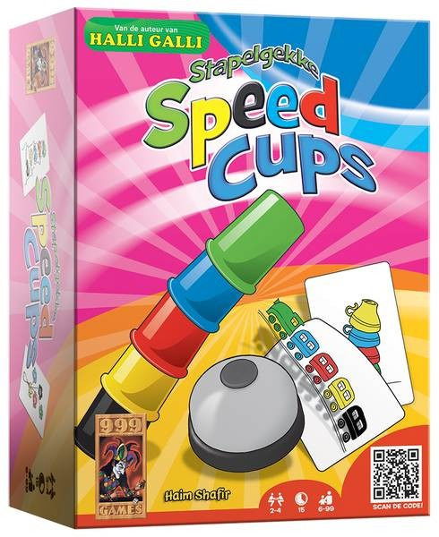 Cover for 999Games · 999Games - Stapelgekke Speed Cups (Toys)