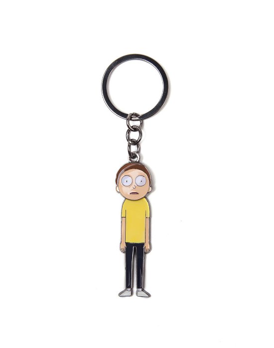 Rick And Morty: Morty With Movable Head Metal Multicolor (Portachiavi) - Rick & Morty - Merchandise -  - 8718526099355 - 