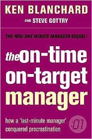 Cover for Ken Blanchard · The On-Time, On-Target Manager - The One Minute Manager (Pocketbok) (2005)