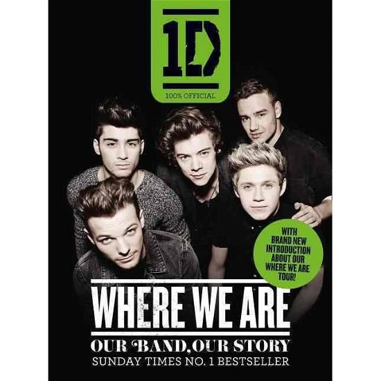 Cover for One Direction · One Direction: Where We Are (100% Official): Our Band, Our Story (Paperback Book) (2014)
