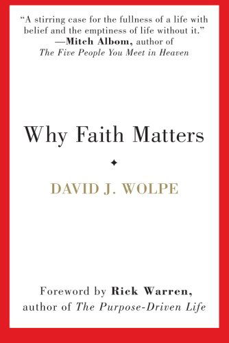 Cover for David J. Wolpe · Why Faith Matters (Paperback Book) (2009)