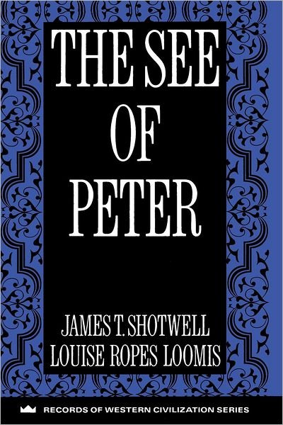Cover for James T. Shotwell · The See of Peter (Paperback Book) (1991)