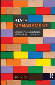 Cover for Lane, Jan-Erik (University of Freiburg, Germany) · State Management: An Enquiry into Models of Public Administration &amp; Management (Paperback Book) (2009)