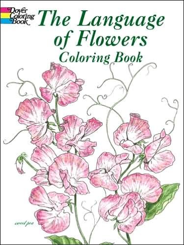 Cover for John Green · The Language of Flowers Coloring Book - Dover Nature Coloring Book (Pocketbok) (2004)