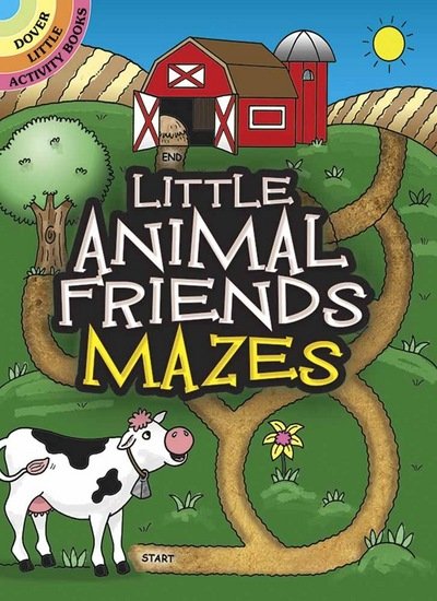 Cover for Fran Newman-D'Amico · Little Animal Friends Mazes - Little Activity Books (Paperback Bog) (2016)