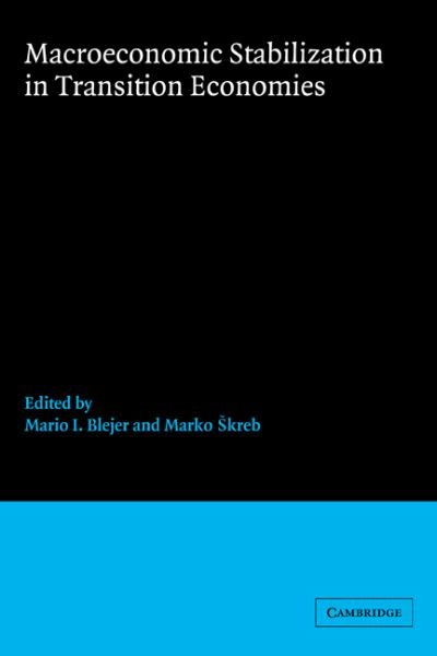 Cover for Mario I Blejer · Macroeconomic Stabilization in Transition Economies (Paperback Bog) (2006)