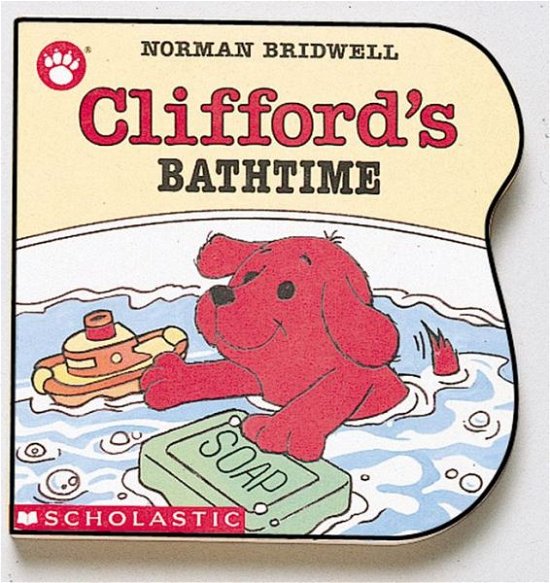 Cover for Norman Bridwell · Clifford's Bathtime (Kartonbuch) (1991)