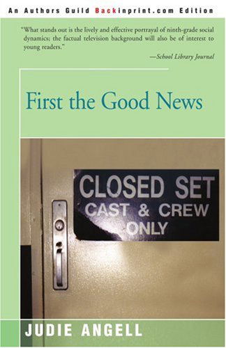 Cover for Judie Angell · First the Good News (Paperback Book) (2000)