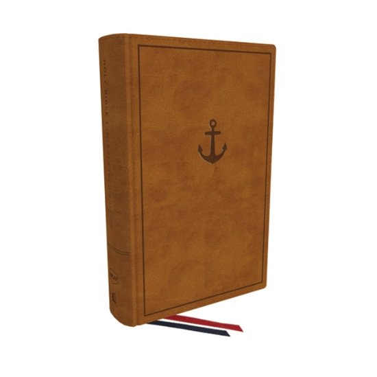 Cover for Thomas Nelson · NKJV, Interleaved Bible, Journal Edition, Leathersoft over Board, Brown, Red Letter, Comfort Print: The Ultimate Bible Journaling Experience (Hardcover Book) (2023)