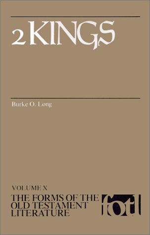Cover for Burke O. Long · 2 Kings (Forms of the Old Testament Literature) (Paperback Book) (1991)
