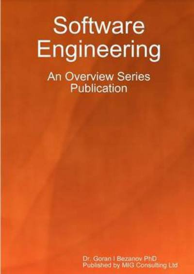 Cover for Goran Bezanov · Software Engineering (Pocketbok) (2010)