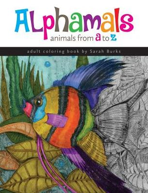 Cover for Sarah Burks · Alphamals Coloring Book (Paperback Book) (2016)