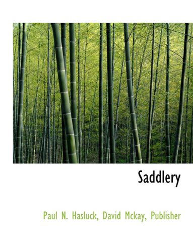 Cover for Paul N. Hasluck · Saddlery (Paperback Book) (2010)