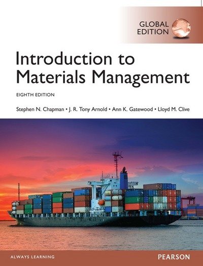 Cover for Steve Chapman · Introduction to Materials Management, Global Edition (Taschenbuch) (2016)