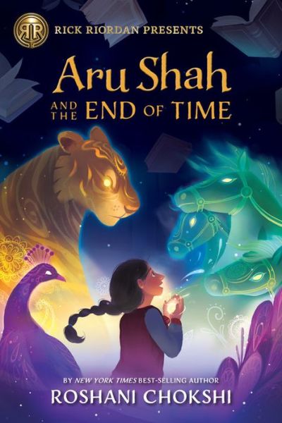 Cover for Roshani Chokshi · Aru Shah and the End of Time (A Pandava Novel, Book 1) (Hardcover Book) (2018)