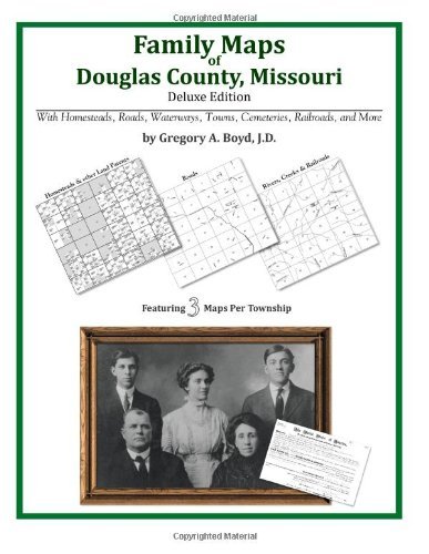 Cover for Gregory A. Boyd J.d. · Family Maps of Douglas County, Missouri (Paperback Bog) (2010)