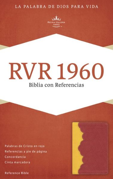 Cover for B&amp;h Espanol Editorial · Biblia Con Referencias-rvr 1960 (Läderbok) [Amber/Brick Red Imitation] (2015)