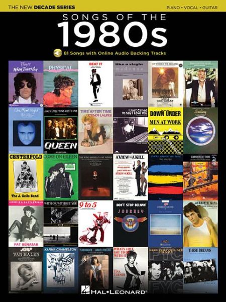 Songs of the 1980s: the New Decade Series with Online Play-along Backing Tracks - Hal Leonard Publishing Corporation - Böcker - Hal Leonard Publishing Corporation - 9781495000355 - 1 februari 2015