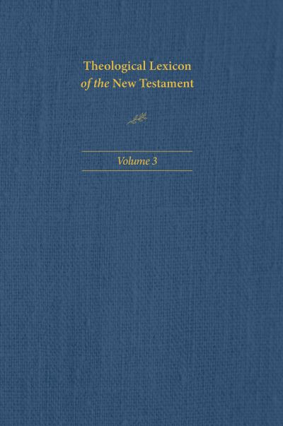 Cover for Ceslas Spicq · Theological Lexicon of the New Testament (Book) (2023)