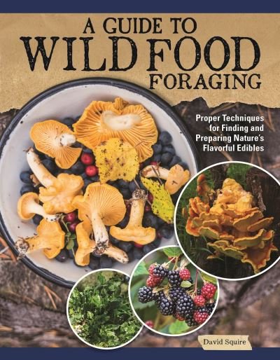 Cover for David Squire · A Guide to Wild Food Foraging: Proper Techniques for Finding and Preparing Nature's Flavorful Edibles (Paperback Book) (2023)