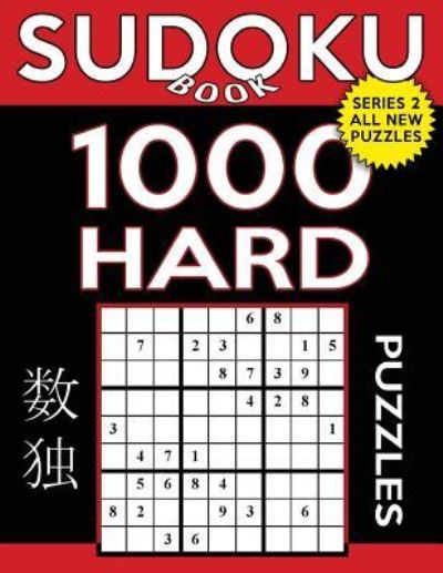 Cover for Sudoku Book · Sudoku Book 1,000 Hard Puzzles (Paperback Book) (2017)