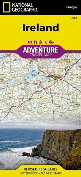 Cover for National Geographic Maps · Ireland: Travel Maps International Adventure Map (Map) (2011)