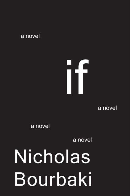 Cover for Nicholas Bourbaki · If (Taschenbuch) (2014)