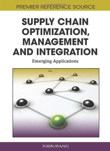 Cover for John Wang · Supply Chain Optimization, Management and Integration: Emerging Applications (Premier Reference Source) (Inbunden Bok) (2010)