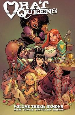 Cover for Kurtis J. Wiebe · Rat Queens Volume 3: Demons (Paperback Book) (2016)