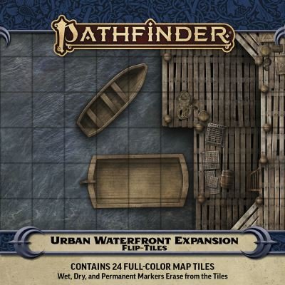 Pathfinder Flip-Tiles: Urban Waterfront Expansion - Jason A. Engle - Brætspil - Paizo Publishing, LLC - 9781640783355 - 22. juni 2021