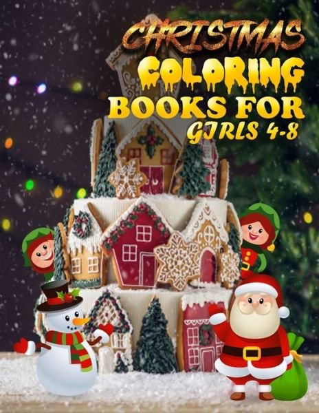 Cover for Masab Press House · Christmas Coloring Books for Girls 4-8 (Paperback Book) (2019)