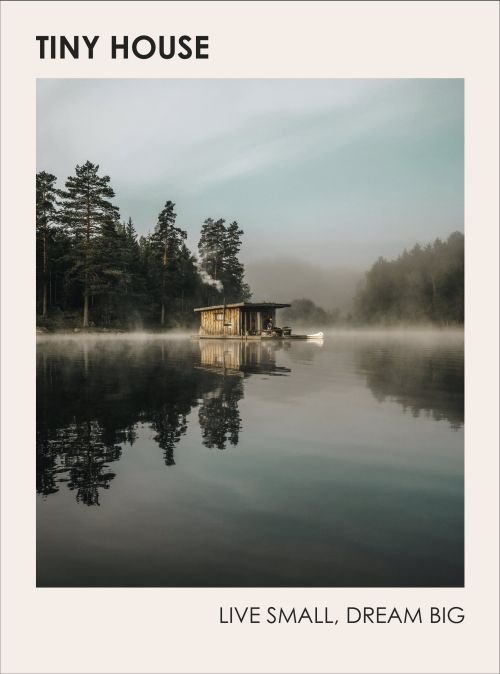 Cover for Brent Heavener · Tiny House: Live Small, Dream Big (Innbunden bok) (2019)