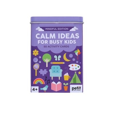 Cover for Petit Collage · Calm Ideas for Busy Kids: Mindful Edition (Lernkarteikarten) (2024)