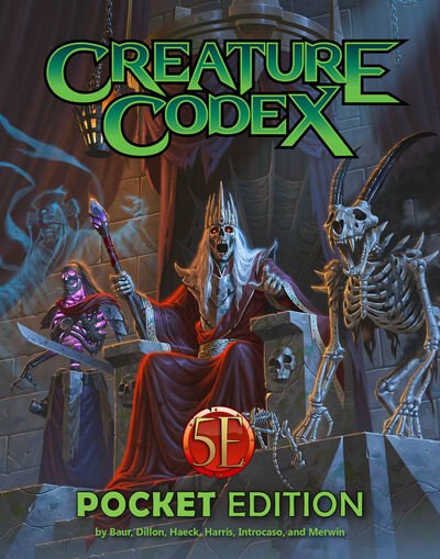 Cover for Wolfgang Baur · Creature Codex Pocket Edition (Paperback Bog) (2020)