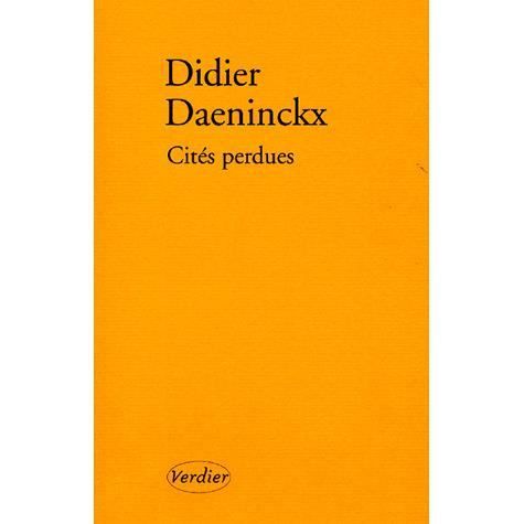 Cover for Didier Daeninckx · Cites perdues (MERCH) (2005)