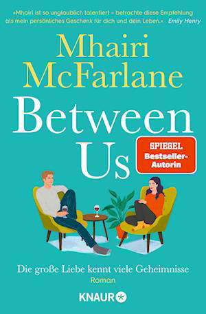 Cover for Mhairi Mcfarlane · Between Us - Die Große Liebe Kennt Viele Geheimnisse (Book)