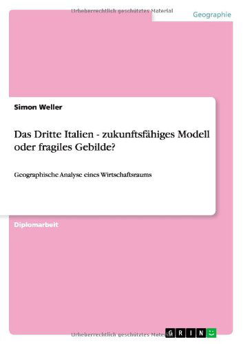 Cover for Weller · Das Dritte Italien - zukunftsfäh (Book) [German edition] (2013)