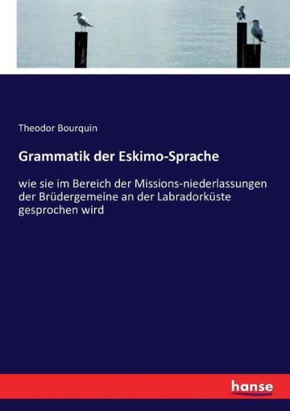 Cover for Bourquin · Grammatik der Eskimo-Sprache (Book) (2016)