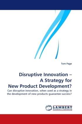 Cover for Page · Disruptive Innovation   A Strategy (Book)